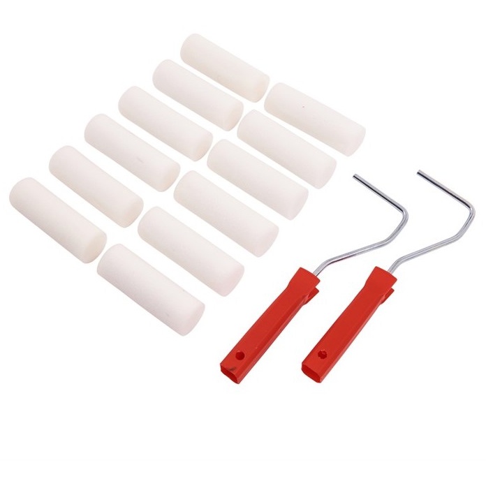 Amtech 14 Piece Mini Paint Roller Set