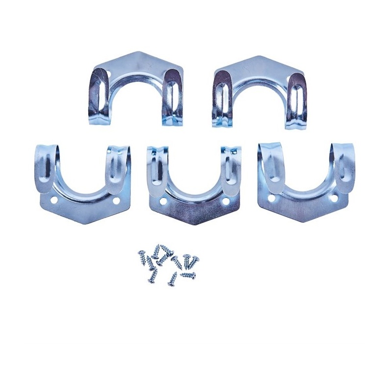 Amtech U-Hooks - 5 Pack In Silver