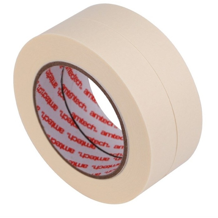 Amtech Twin Pack Of Masking Tape - 48mm In Natural