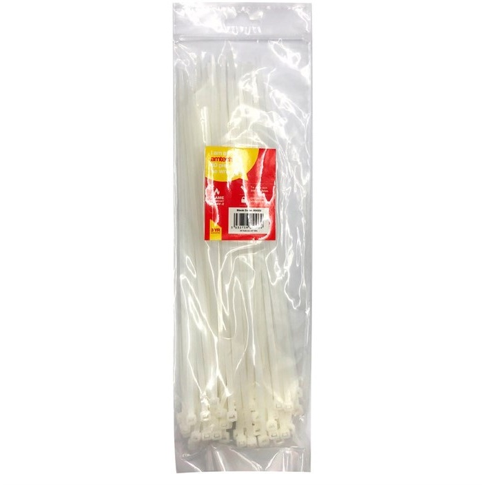 Amtech Hand Tools Standard Cable Ties In White