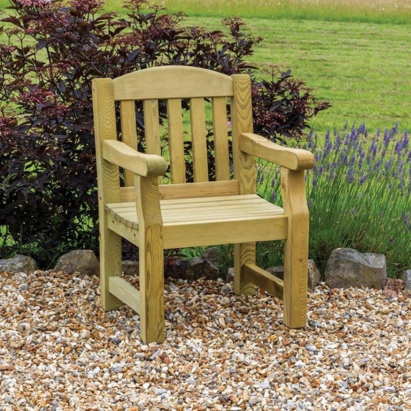 Zest Garden Emily Wooden Chair In Natural