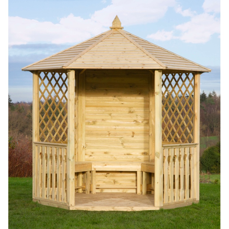 Zest Garden The Clifton Wooden Gazebo