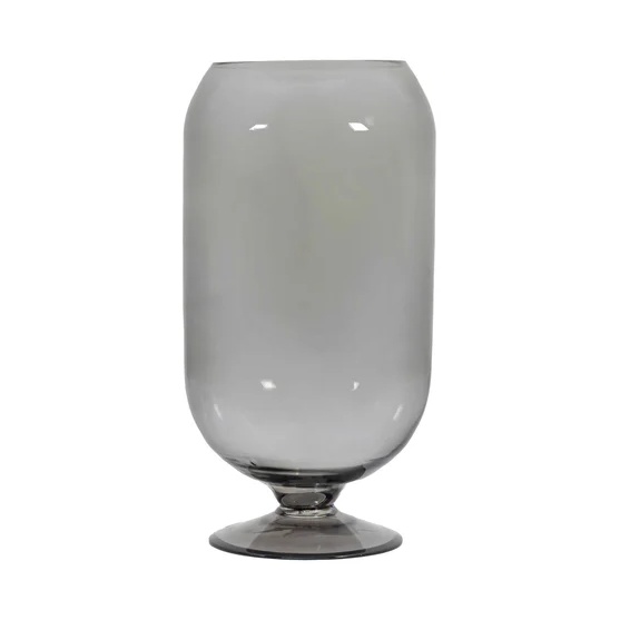 Flynn Small Vase - Smoke