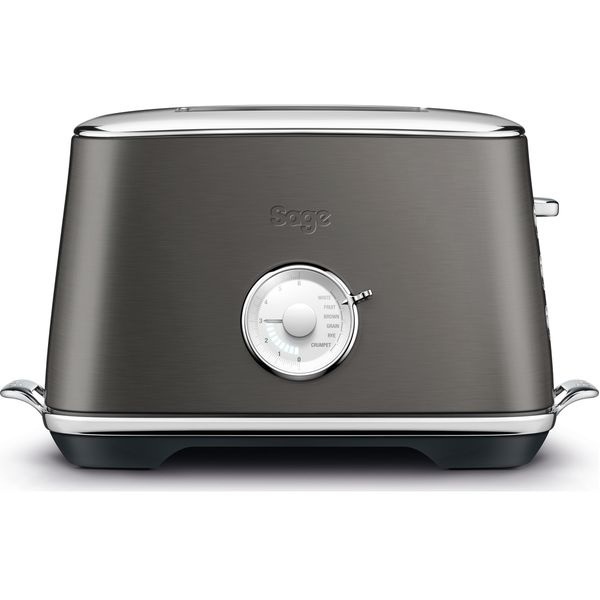 Sage STA735 The Toast Select Luxe 2 Slice Toaster - Black/Stainless Steel