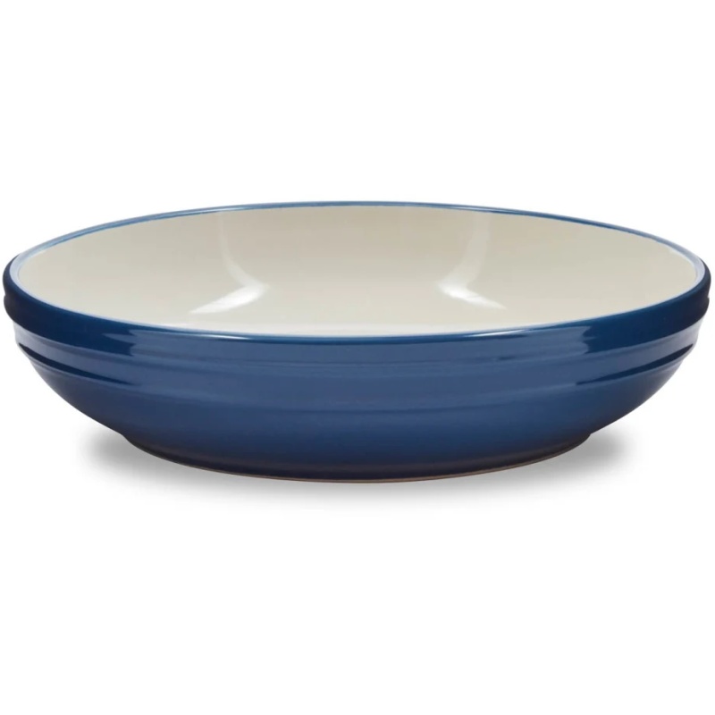 Barbary & Oak Foundry 4 Piece Pasta Bowl Set Blue