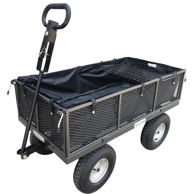 Handy The Handy THDLGT 400kg Garden Trolley with Liner & Tool Tray