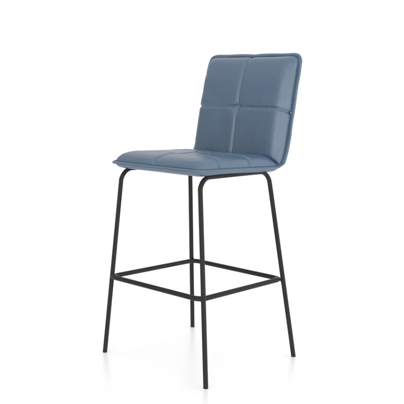 HND HND Anzio Black Frame Bar Stool - Seat