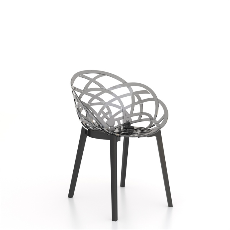 HND Flora Dining Chair Smoked Seat