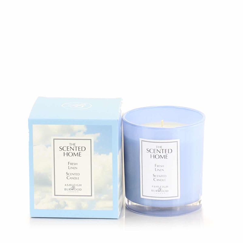 Ashleigh & Burwood Scented Home Fresh Linen Candle Votive - 70g