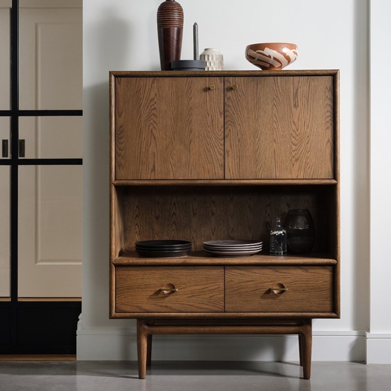 G Plan Marlow Display Cabinet - Walnut