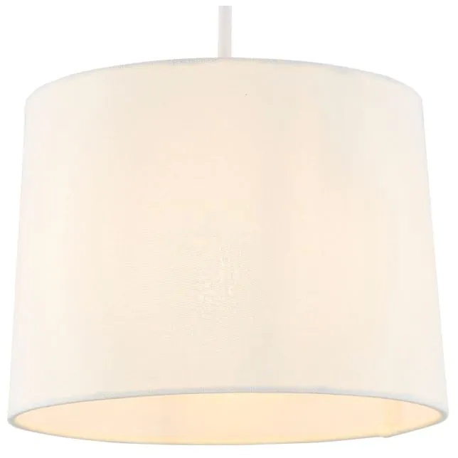 BHS Mira Easy Fit Linen Light Shade 25cm - Natural