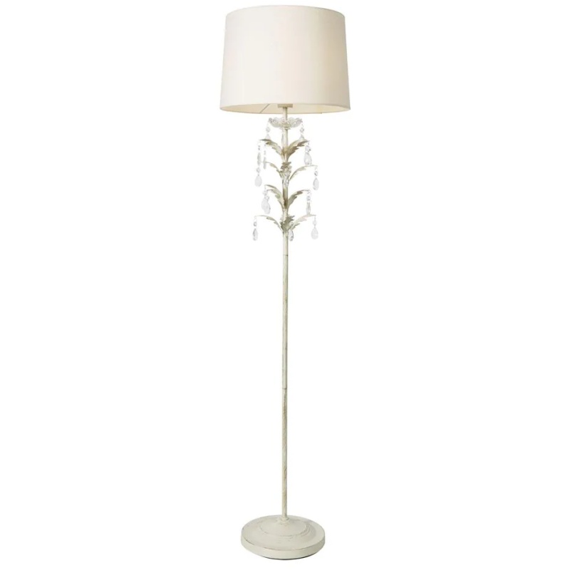 BHS BHS Paisley Floor Lamp - Cream