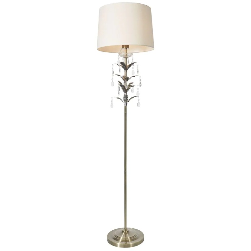 BHS BHS Paisley Floor Lamp - Antique Brass