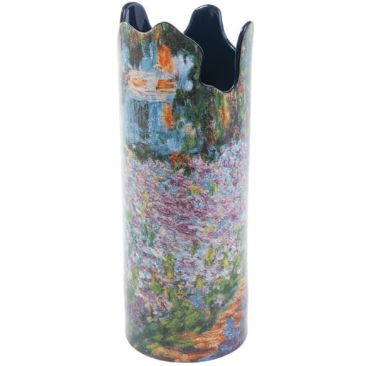 Dartington Monet Irises In Garden Vase