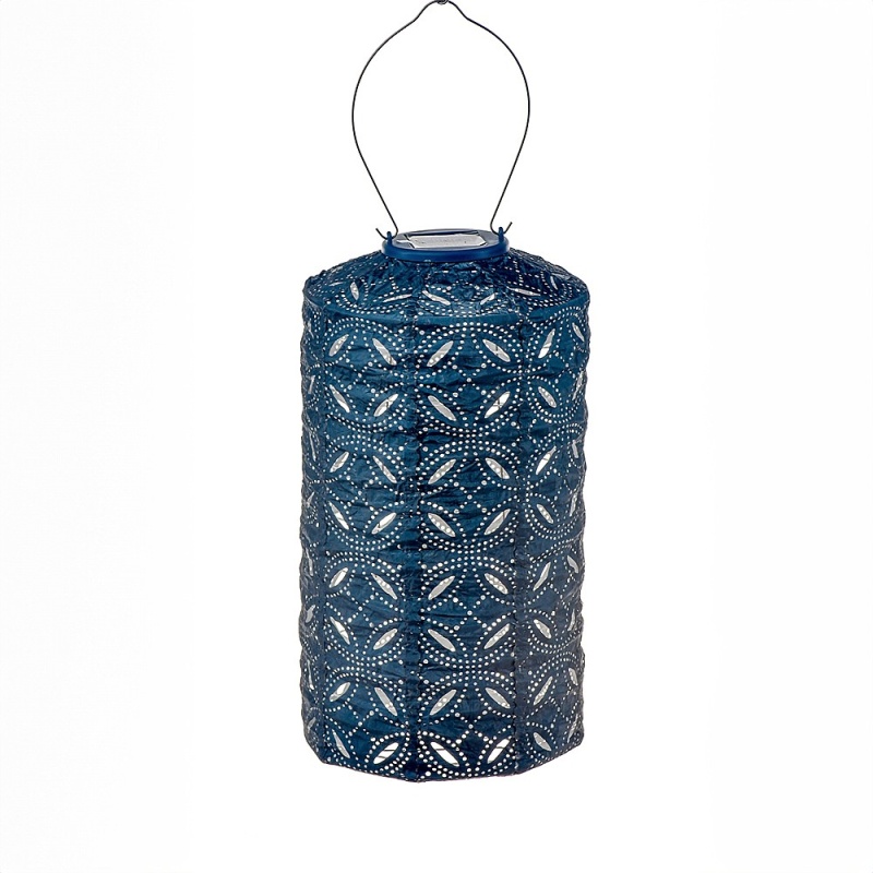 Lumiz Cylinder Solar Lantern - 18cm - Mandela - Petrol