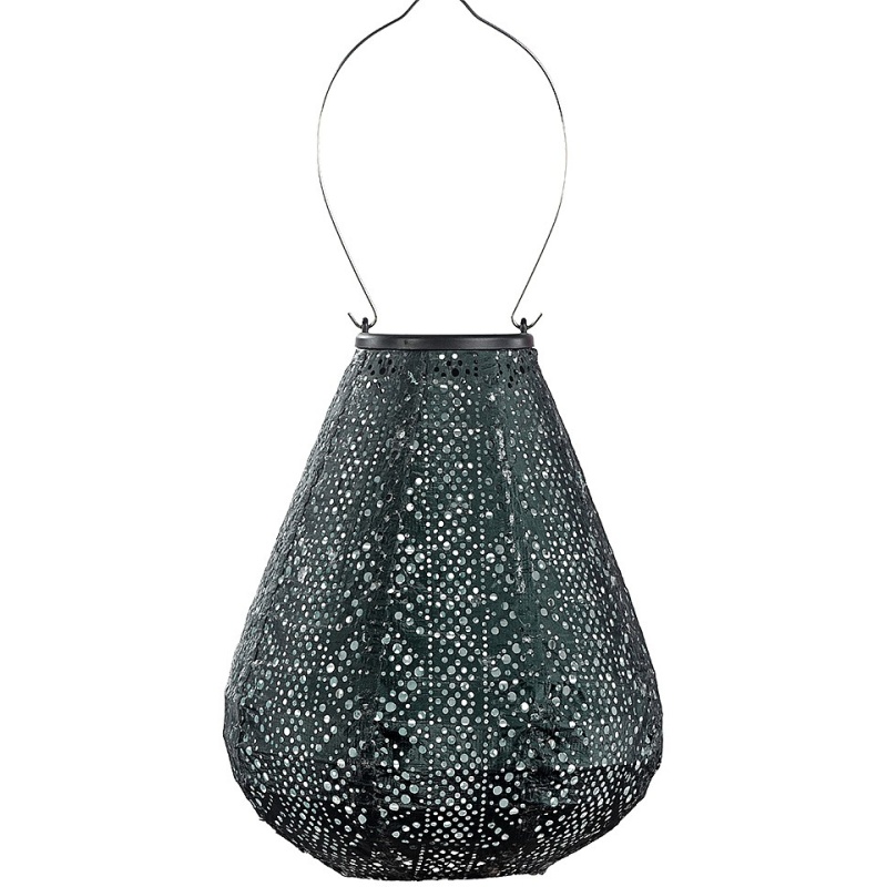 Lumiz Tulip Solar Lantern - 20cm - Lace - Green