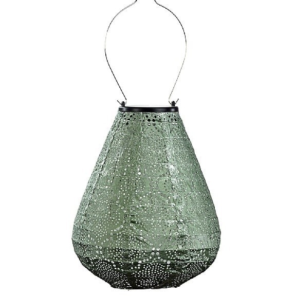 Lumiz Tulip Solar Lantern - 20cm - Bazaar - Sage Green