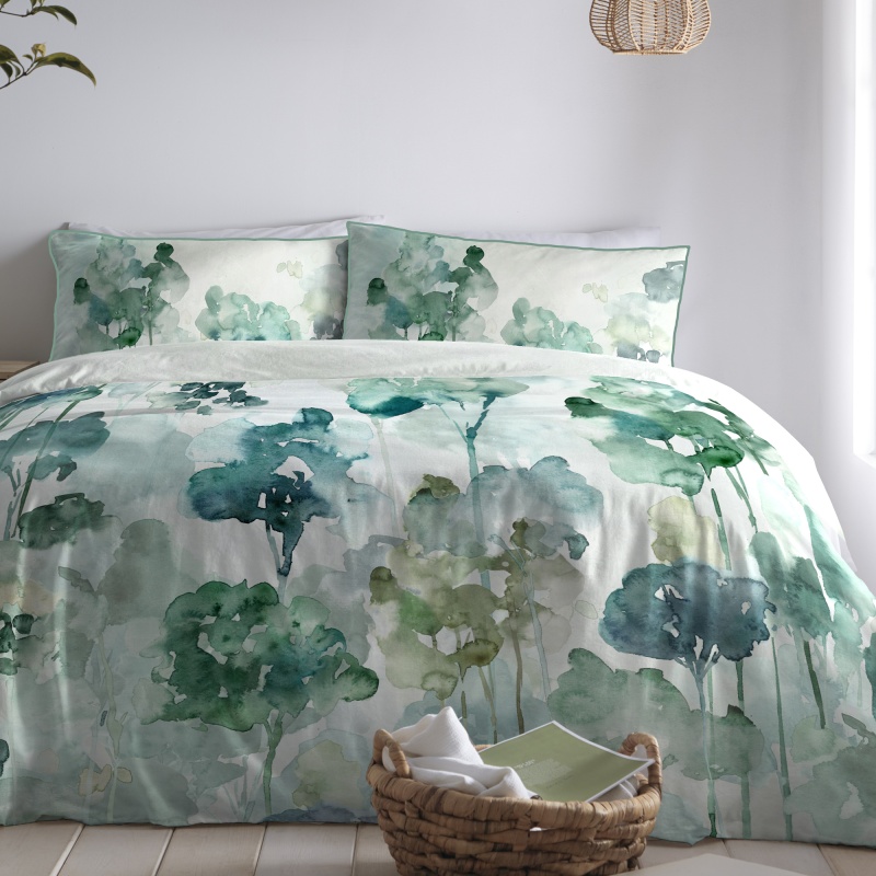 Appletree Malia Duvet Set - Green