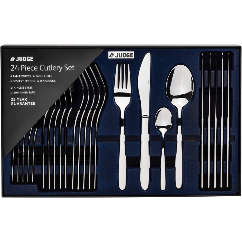 Judge Contemporary 24 Piece Cutlery Set