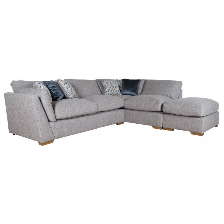 Phoebe 4 Seater Corner Sofa With Bed & Footstool