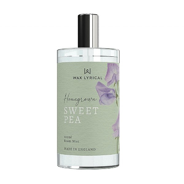 Wax Lyrical Homegrown Sweet Pea Room Mist - 100ml