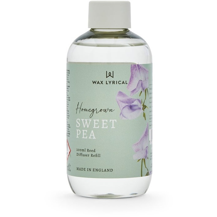 Wax Lyrical Homegrown Sweet Pea Reed Diffuser - 100ml