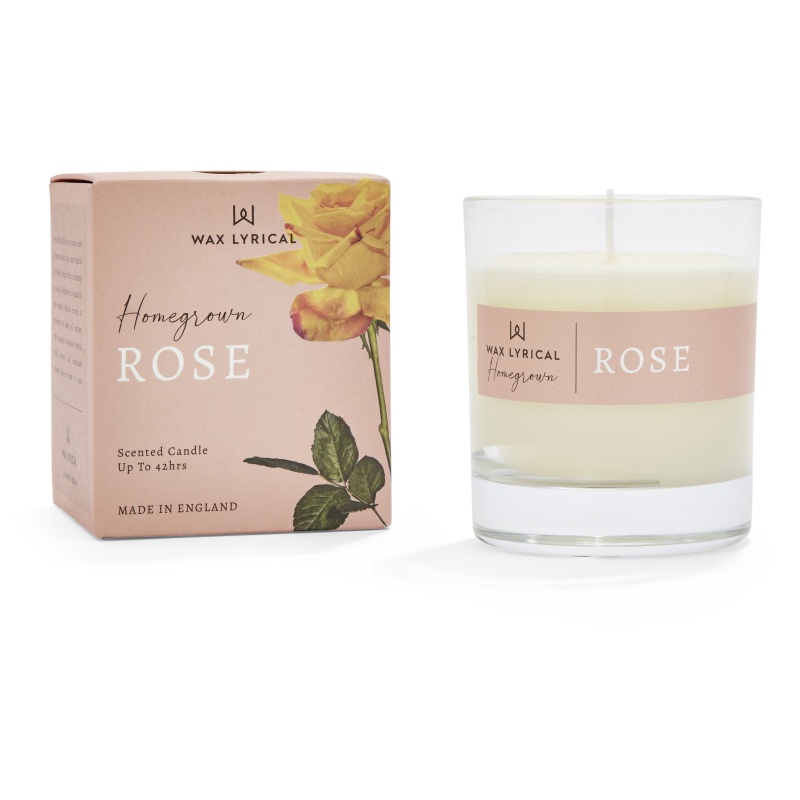 Wax Lyrical Homegrown Rose Scented Candle