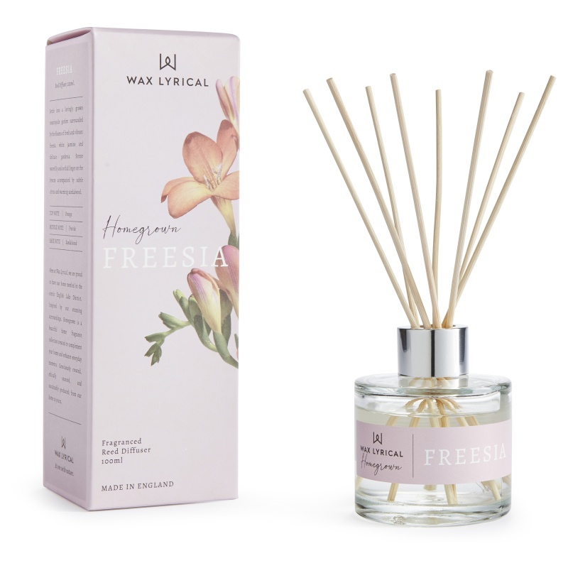 Wax Lyrical Homegrown Freesia Reed Diffuser