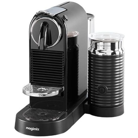 Nespresso 11317 CitiZ Coffee Machine with Aeroccino - Black