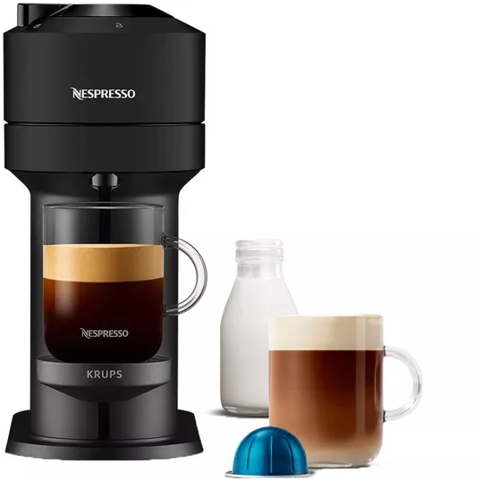 Nespresso 11719 Vertuo Next Pod Coffee Machine - Matte Black