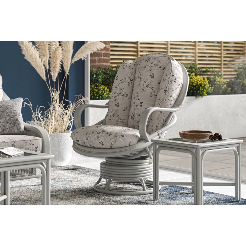 Daro Andorra Heathfield Grey Swivel Rocking Chair