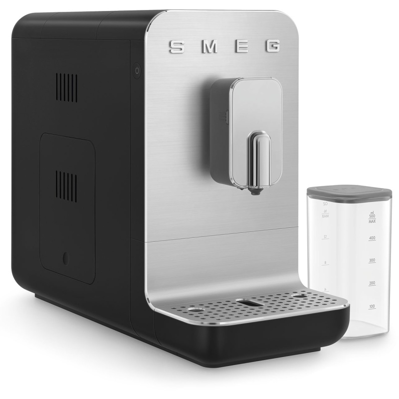 Smeg BCC13BLMUK Automatic Coffee Machine With Milk System - Black