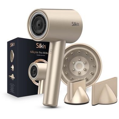 Silk'n HDB3PUK1001 SilkyAir Pro Hair Dryer & Styling Tool - Gold