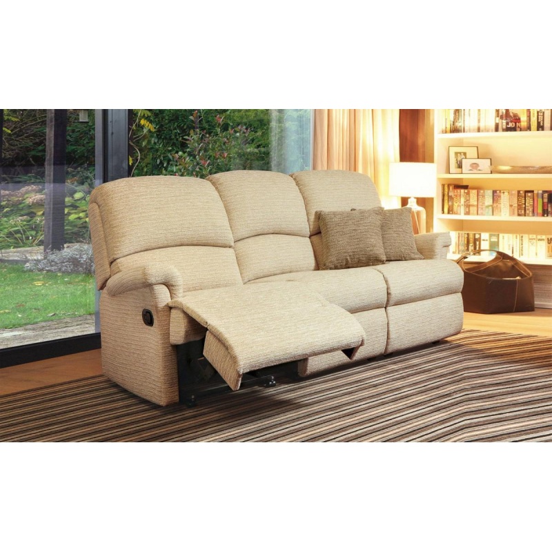 Sherborne Nevada 3 Seater Recliner Sofa - Power - Leather Grade 2