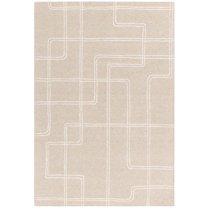 Asiatic Asiatic Ada Geometric Wool Rug - Sand