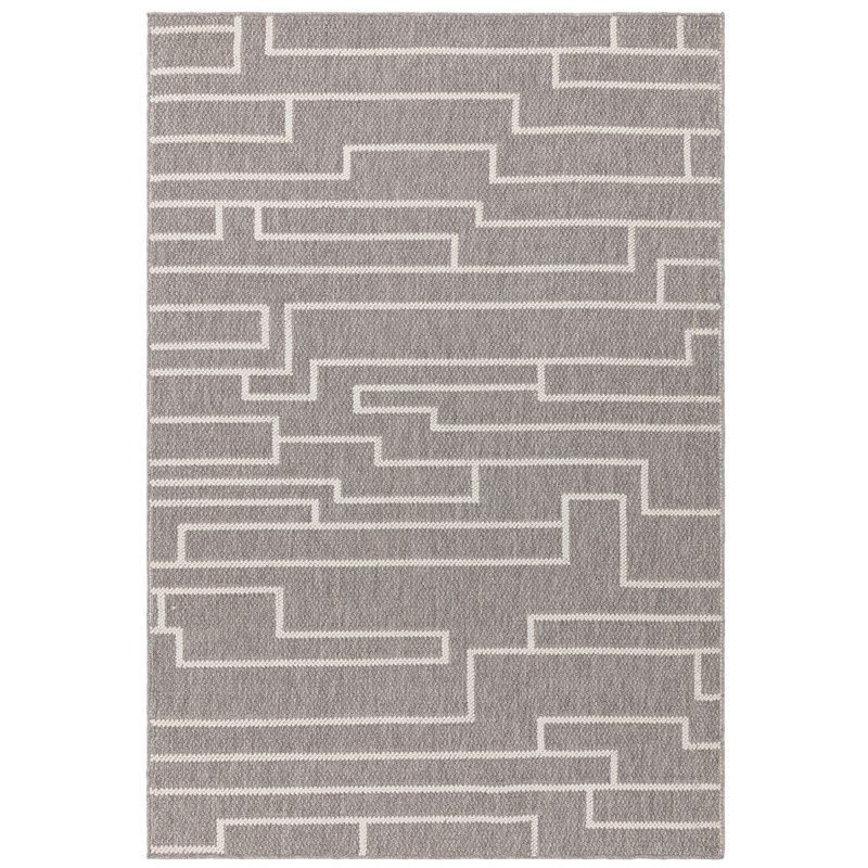 Asiatic Asiatic Camber Track Modern Textured Rug - Grey