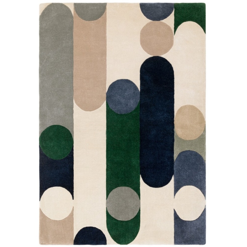 Asiatic Asiatic Romy 08 Morse Geometric Rug - Blue