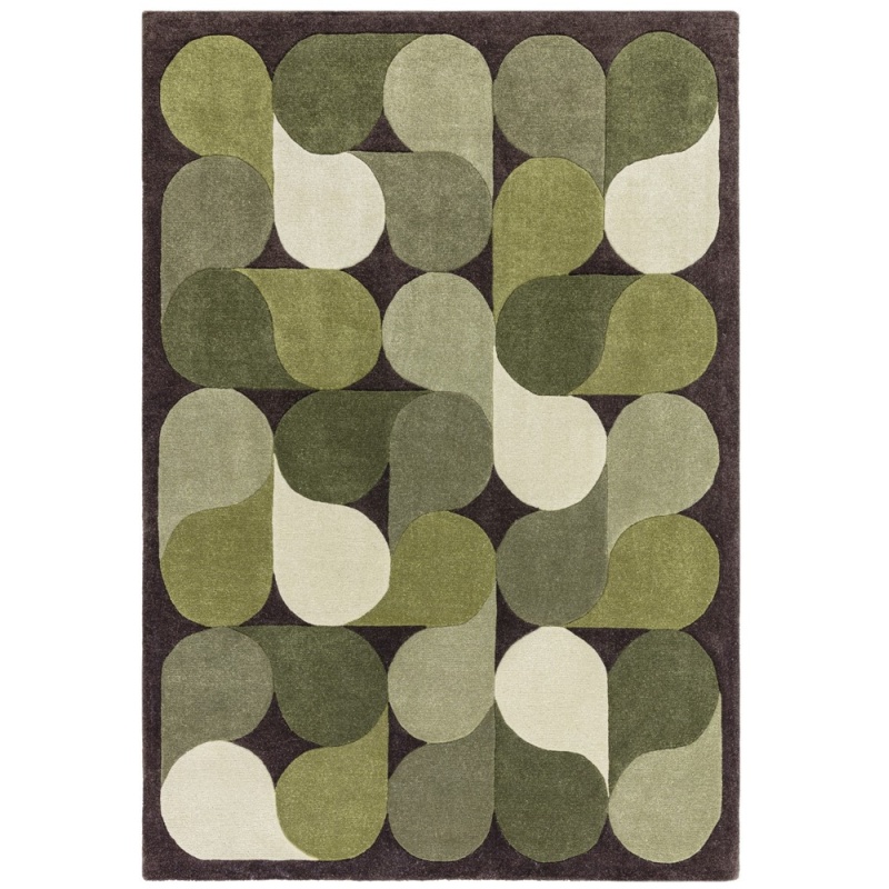 Asiatic Asiatic Romy 15 Jive Geometric Rug - Green