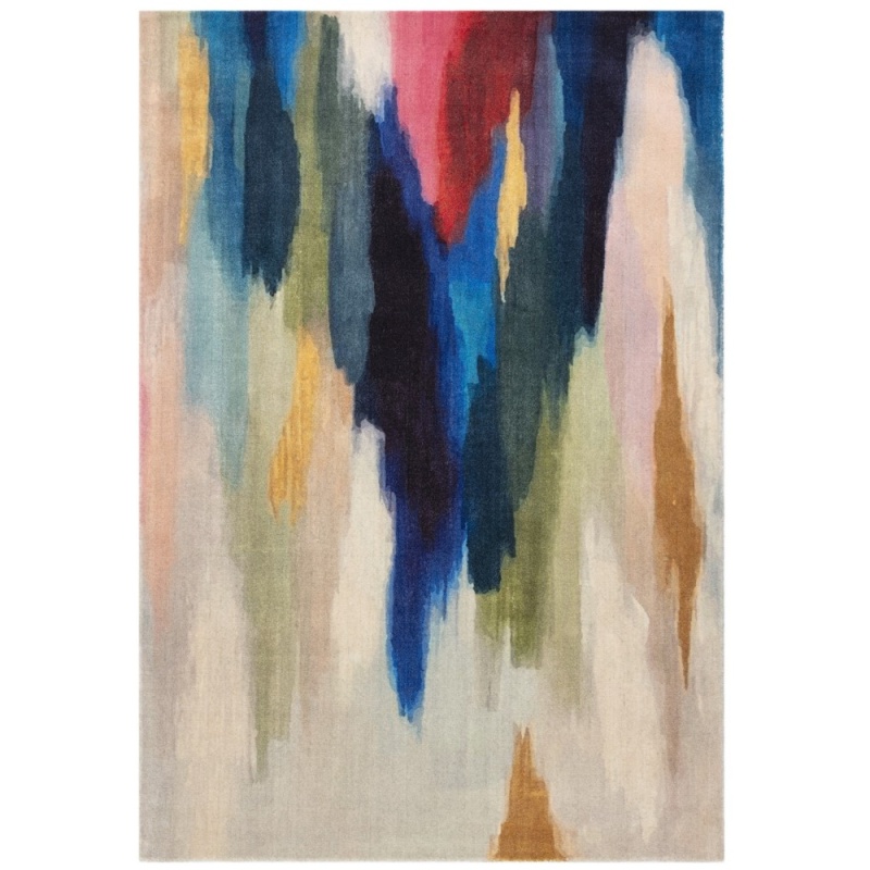 Asiatic Asiatic Vision Pigment Abstract Wool Rug - Multi