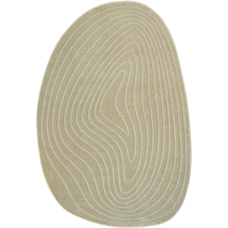 Mastercraft Mastercraft 041-0064/9191 Geo Soft Touch Pebble Rug - Beige