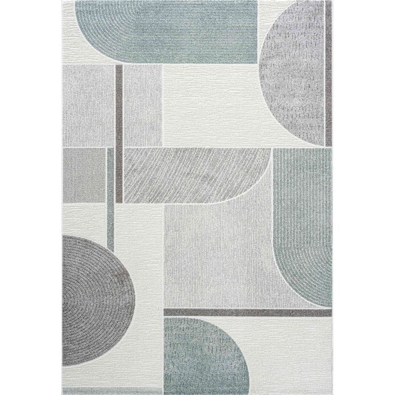 Mastercraft Mastercraft 046-0002/6141 Milano Rug - Grey/Green