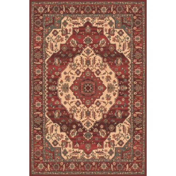 Mastercraft 4377/300 Kashqai Wool Wilton Rug - Red