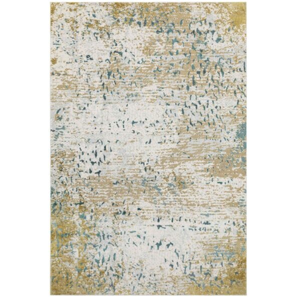 Photos - Area Rug Mastercraft 472.05/Jc400 Stella Wool Wilton Rug - Gold - 135cm x 200cm 