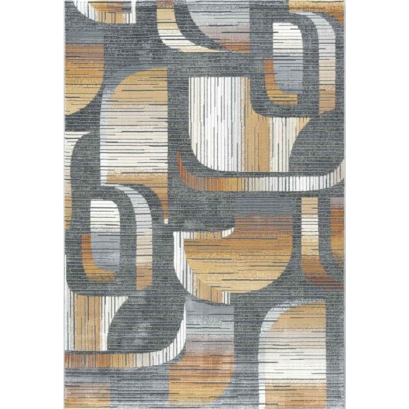 Mastercraft 52093/4848 Canyon Rug - Grey - 200cm x 290cm