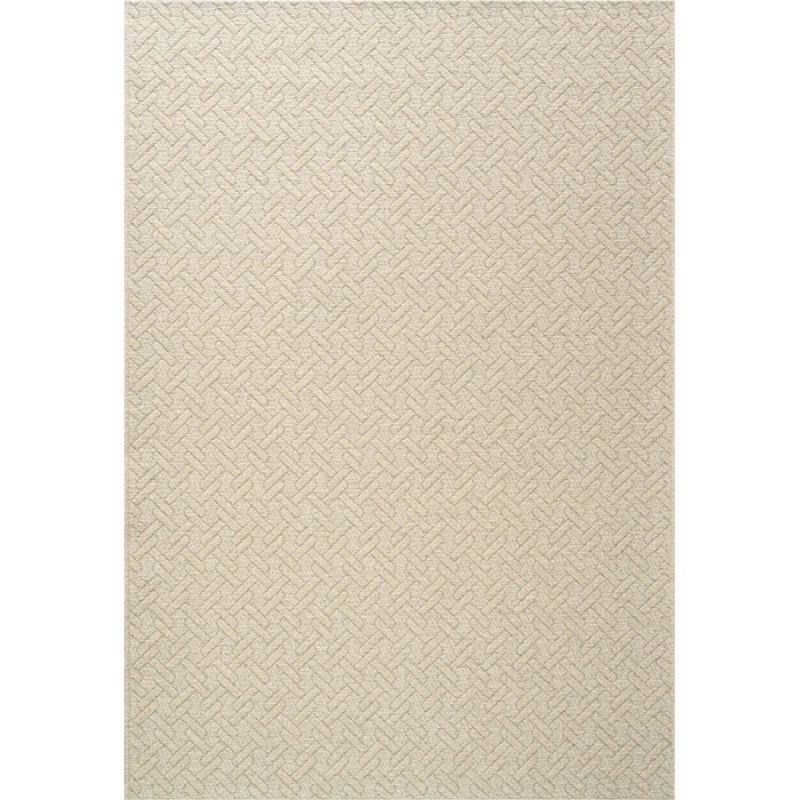 Mastercraft 99031-2012-96 Highline Wool Flatweave Rug - Natural