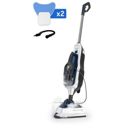 Vax CDST-SFXS Steam Fresh Home Steam Cleaner - White & Navy Blue