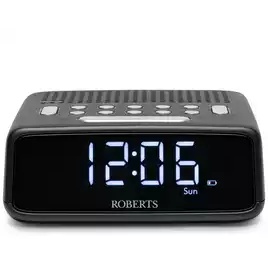 Roberts ORTUSFMBK Ortus FM Alarm Clock Radio - Black