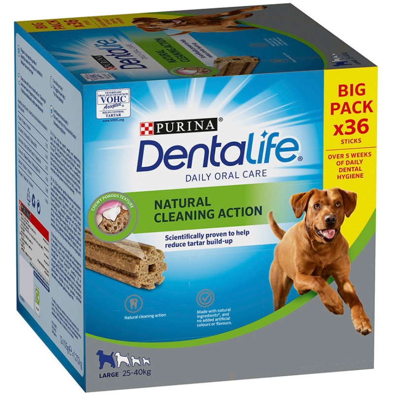 Dentalife Large Dog Dental Dog Chews - 36 Sticks