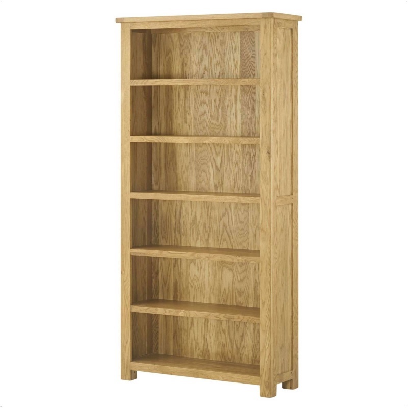 Downtown Provence Oak Large Bookcase