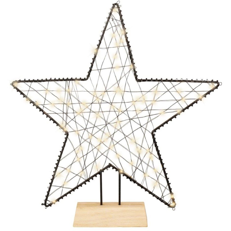 Lumineo Lumineo Micro LED Star Light 38cm - Black